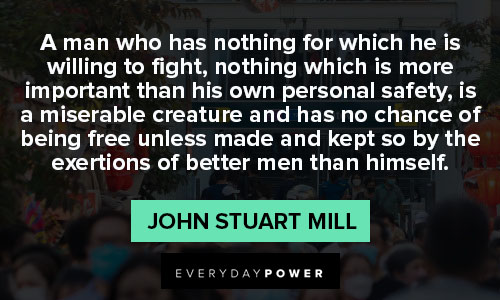 John Stuart Mill quotes about people