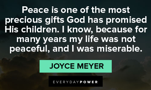 Joyce Meyer quotes about God