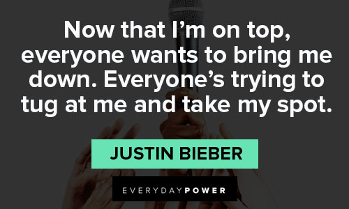 Amazing Justin Bieber quotes
