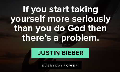 Wise and inspirational Justin Bieber quotes
