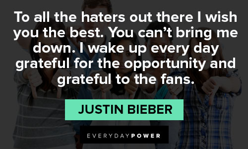 Motivational Justin Bieber quotes