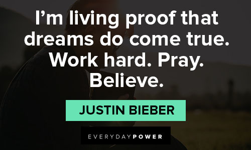 believe quotes justin bieber