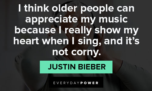 Justin Bieber quotes to helping others
