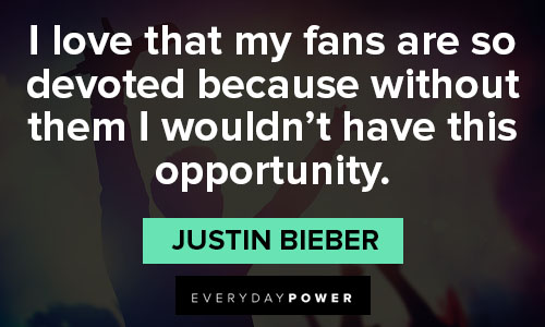 Justin Bieber quotes to motivate you 
