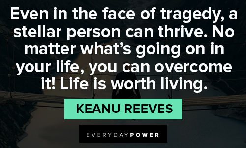 Special Keanu Reeves quotes