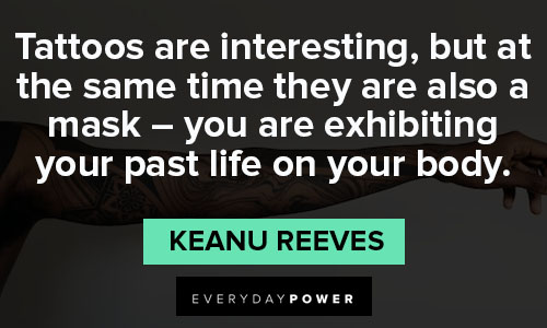 Short Keanu Reeves quotes