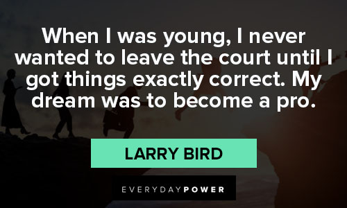 Amazing Larry Bird quotes