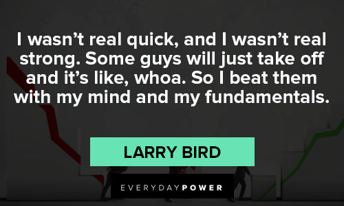 Larry Bird quotes and saying