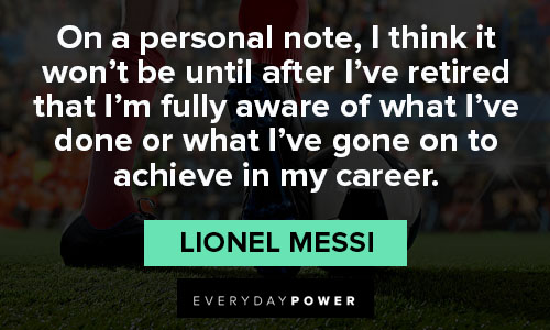 Favorite Lionel Messi quotes