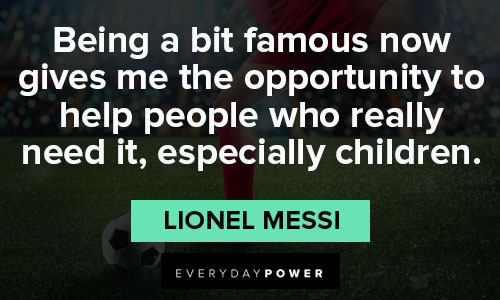 More Lionel Messi quotes