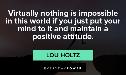 More Lou Holtz quotes