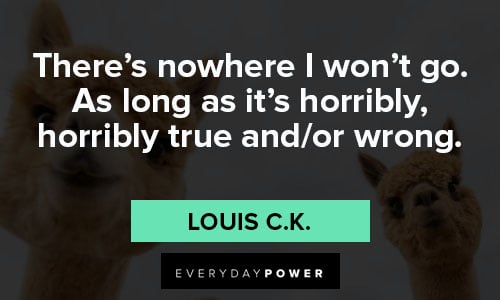 Louis C.K. quotes that will encourage you