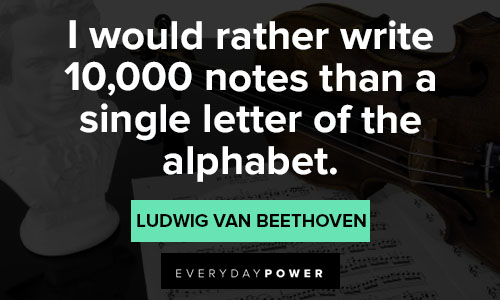 Positive Ludwig van Beethoven quotes