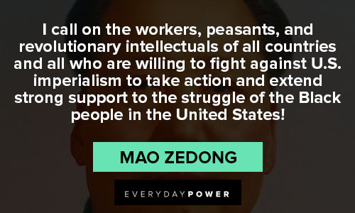 Positive Mao Zedong quotes