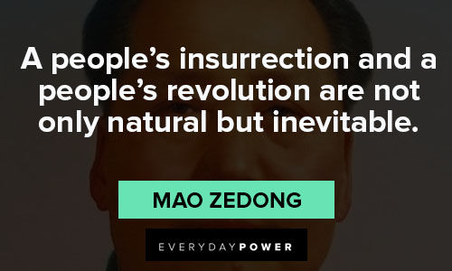 Mao Zedong quotes about natural