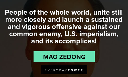 Unique Mao Zedong quotes