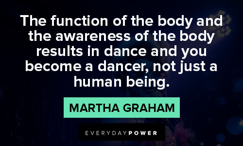 Inspirational Martha Graham quotes