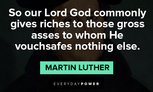 Martin Luther quotes and sayings