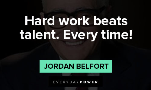 Martin Scorsese quotes about hard work beats talent. Every time