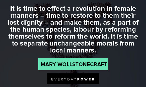 Top Mary Wollstonecraft quotes