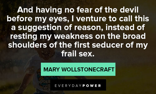 Inspirational Mary Wollstonecraft quotes