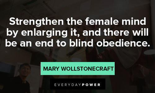 Mary Wollstonecraft quotes to helping others