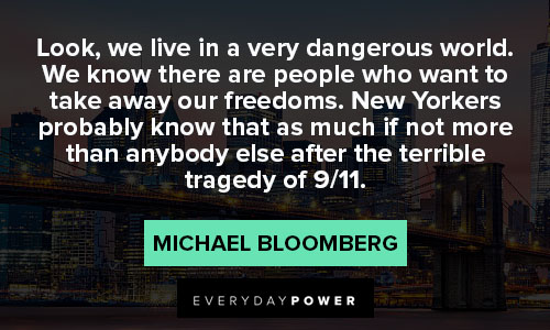 Relatable Michael Bloomberg quotes