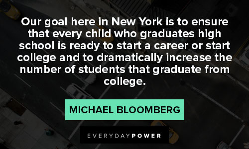 Michael Bloomberg quotes to inspire you