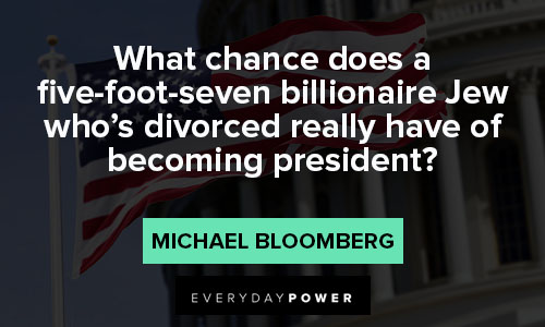 Special Michael Bloomberg quotes
