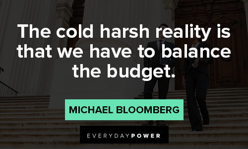 Wise and inspirational Michael Bloomberg quotes