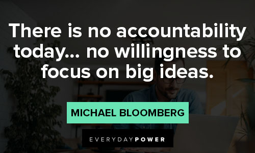 Epic Michael Bloomberg quotes
