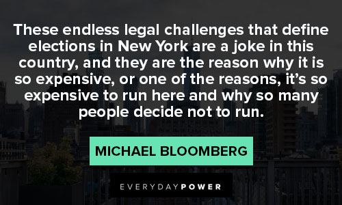 Michael Bloomberg quotes about New York