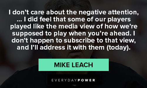 Mike Leach quotes that will encourage you