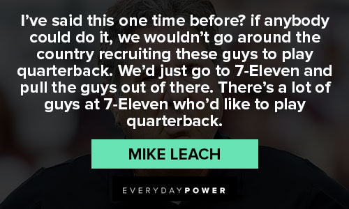 Epic Mike Leach quotes