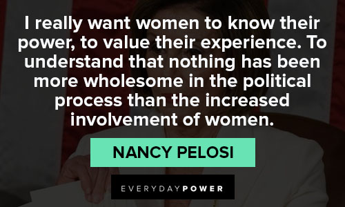 Special Nancy Pelosi quotes