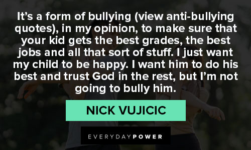 Amazing Nick Vujicic quotes