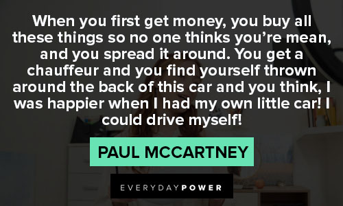 Paul McCartney quotes to helping others