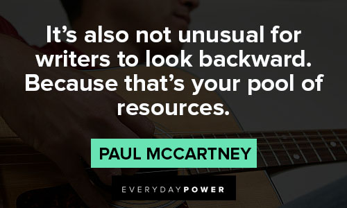 Inspirational Paul McCartney quotes