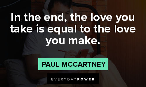 Epic Paul McCartney quotes