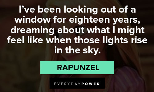 Positive Rapunzel quotes