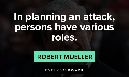 Robert Mueller quotes about security and protection