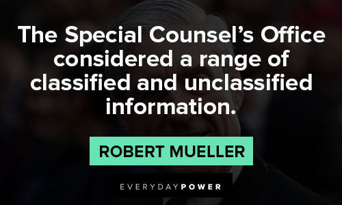 Robert Mueller quotes and sayings