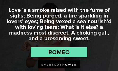 Romeo and Juliet quotes for Instagram