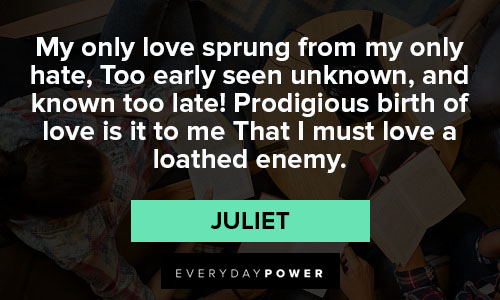 Cool Romeo and Juliet quotes