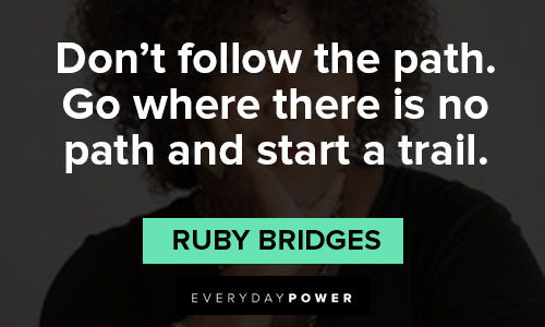 Epic ruby bridges quotes