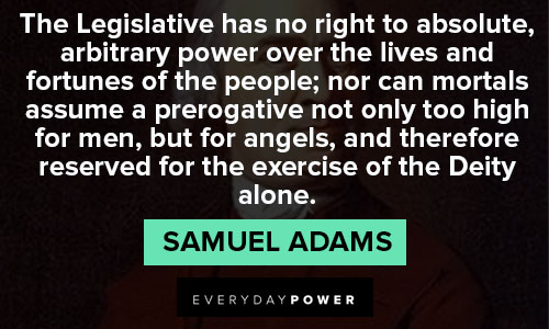 Random Samuel Adams quotes