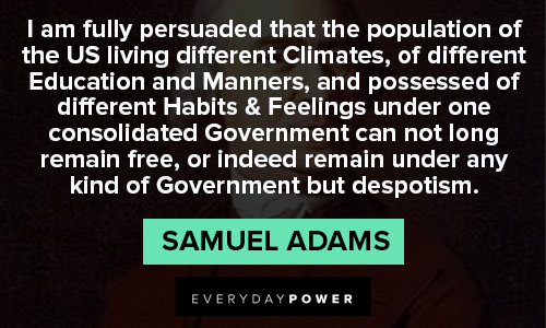 Unique Samuel Adams quotes