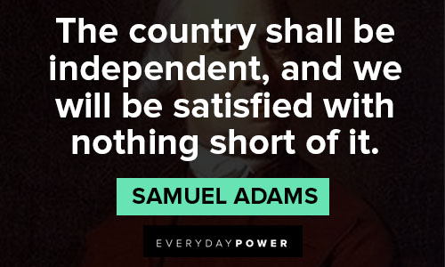Samuel Adams quotes and sayings