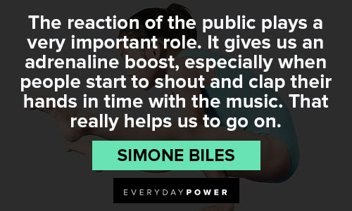 Appreciation Simone Biles quotes