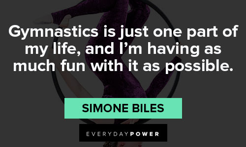 Short Simone Biles quotes